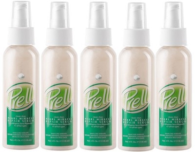 Prell Pearl Miracle Repair Serum, Hair Loss Therapy, 4 fl oz - 5 Pack
