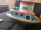 New ListingSee's Candies * S S Sweets * Advertising Tug Boat - Tin Litho Japan Circa 1960s
