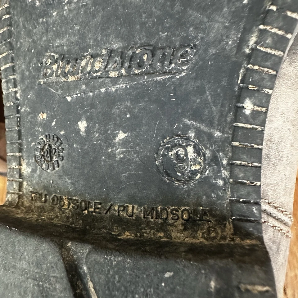 Botas de gamuza Blundstone para hombre - gris rústico - talla 10 EE. UU./9 UK/AU (manchas) Foto 4 de 4