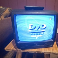 Magnavox CRT TV Black 20" Built-in DVD Player, Remote Control, Speakers