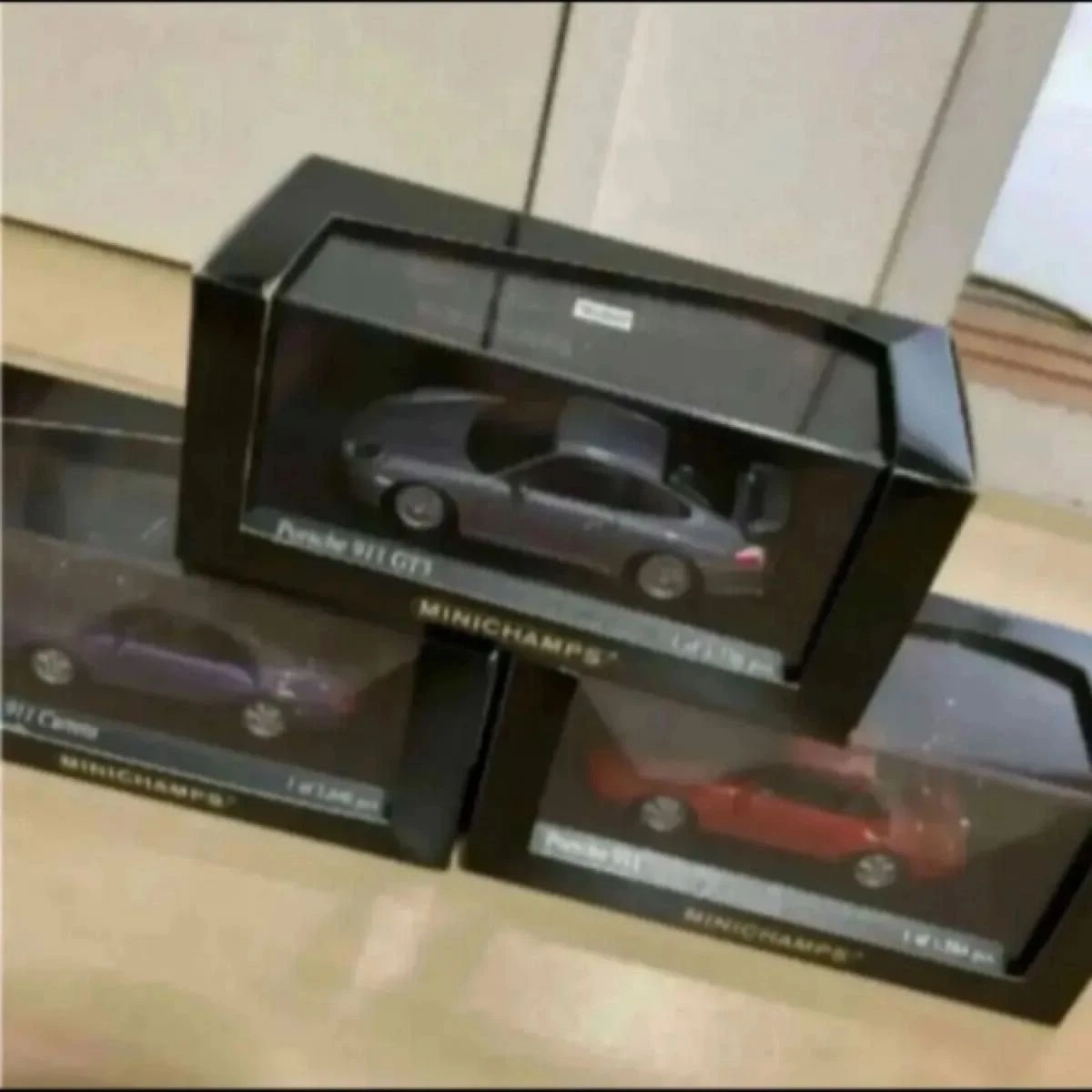 Coffret MINICHAMPS Porsche History Collection Martini 1/43 - Édition Limitée