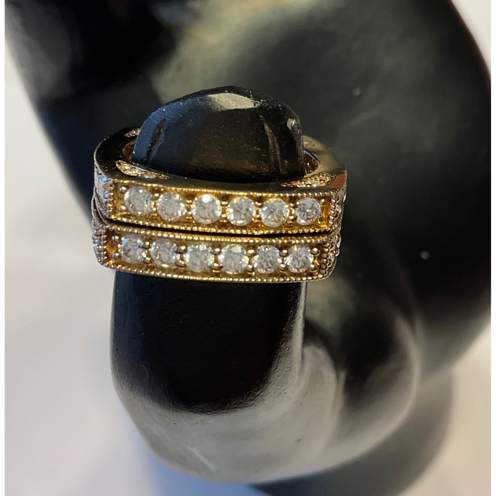 Sonia Britton Sonia B Square Stackable Rings 925 … - image 1