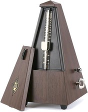 Accurate Mechanical Metronome for Wind Instruments Musicians, Guitar Brown