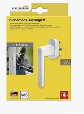 Schellenberg Sicherheits-Alarmgriff Neu Farbe Silber/Grau