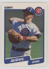 1990 Fleer Joe Girardi #31 0b5