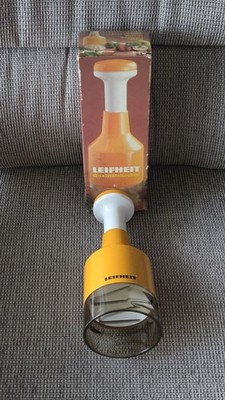 Leifheit Zwiebel- & Gemüsehacker Orange-Gelb 70er Jahre
