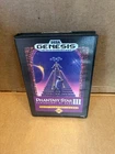 Phantasy Star III Generations of Doom Sega Genesis Complete in Box CIB RPG