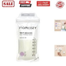 Breastmilk Storing Bags, Temp-Sensing Discoloration Milk Storing Bags for Bre...