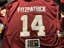 Ryan Fitzpatrick Washington Commanders Autographed Jersey JSA Certified