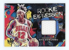 2021 Panini Court Kings Ayo Dosunmu REM-AYO Rookie Expression Memorabilia MEM RC