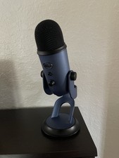 Yeti Professional USB Condenser Microphone Multi-Pattern, Midnight Blue