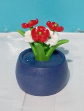 PLAYMOBIL FLOWER POT FLOWERPOT PLANT PLANTS FLOWERS VASE LIVING ROOM HOME