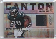 2009 Playoff Absolute Memorabilia Canton Absolutes 24/50 Brian Westbrook #12 0b5