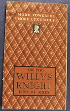 1930 Willys Knight Brochure 70great Six Roadster Coupe Sedan Original 30 1930 Willys Knight Brochure 70great Six Roadster Coupe Sedan Original 30