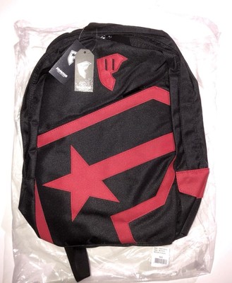 RARE Famous Stars And Straps Sample Backpack NWT Blink 182 Travis Barker Red Y2K