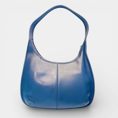 💙 Vintage Navy Coach Ergo Pocket Zip Large Shoulder Bag – 9033 | eBay