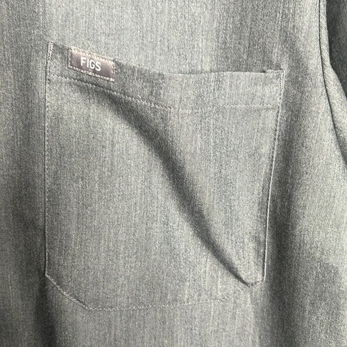 FIGS technical collection grey scrub top XL - Picture 3 of 4