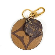 LOUIS VUITTON M69317 MonogramGiant PorteCles Rustre Key Holder Keyring Bag Charm