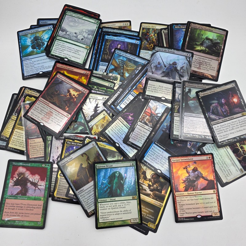 100 Different FOIL RARE Card Lot - Magic the Gathering MTG FTG