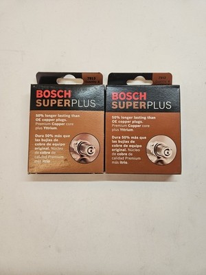 Genuine Bosch Super Plus 7913 Spark Plug Set Of 8 Plugs