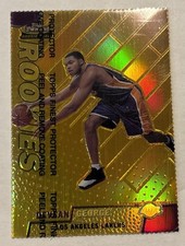1999-00 Topps Finest - #123 Devean George (Lakers) Gold Refractor 022/100 