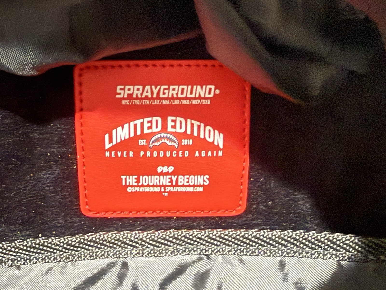 Sprayground Euro Stacks Money Unisex Multicolor Limited Edition Backpack RARE!! image 8