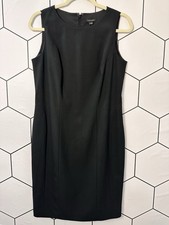 Ann Taylor Women’s Sleeveless Dress Knee length Black Size 6 NWT