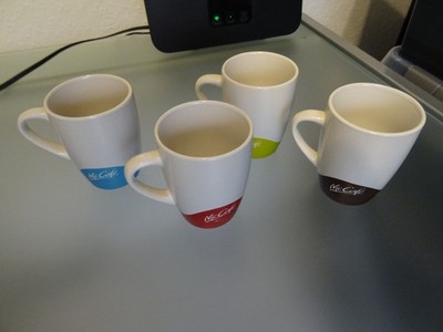 Mc cafe tassen mc donalds tassen, 4 Stück, unbenutzt