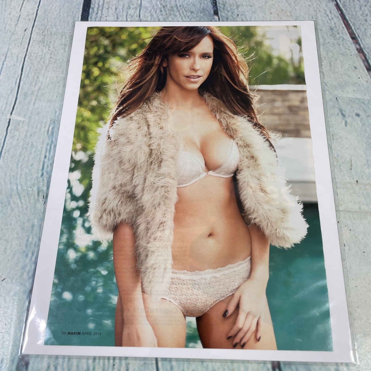 2012 Sexy Jennifer Love Hewitt Legs Hot Body Print Ad/Poster Pinup