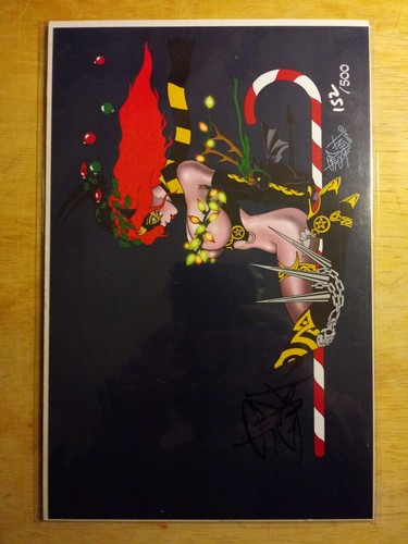 Tarot Witch Of The Black Rose #65, Studio Variant Signed By Jim Balent - Picture 2 of 2