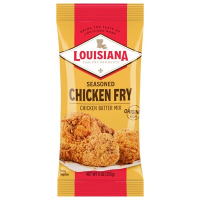 Louisiana Fish Fry Seasoned Chicken Fry Batter (Pack of 6)