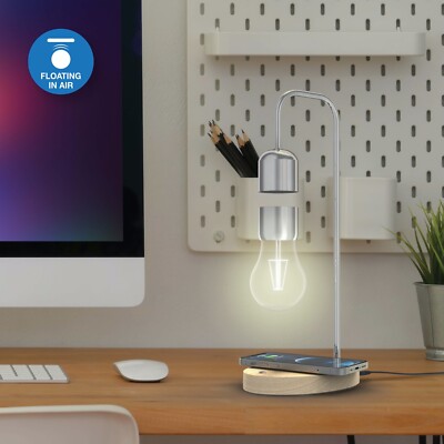 Atmospheres Gravity LED Floating Lamp   Levitating LED Light Bulb with Touch Con