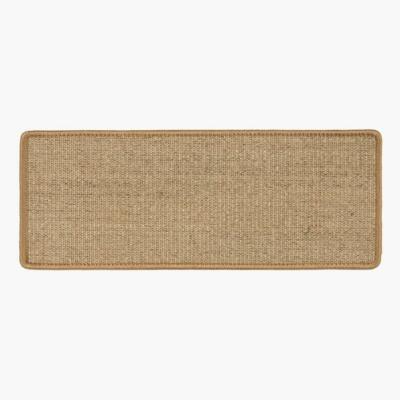 Sisal Stufenmatten Pure Nature Rechteckig ohne Lippe Cork Treppenstufenmatten