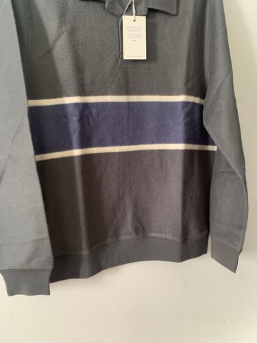 Katin Hardy Polo Long Sleeve Shirt Size M NWT - Picture 3 of 5