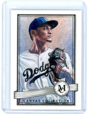 2016 Topps Museum Artists Canvas Collection Corey Seager No 1 of 1