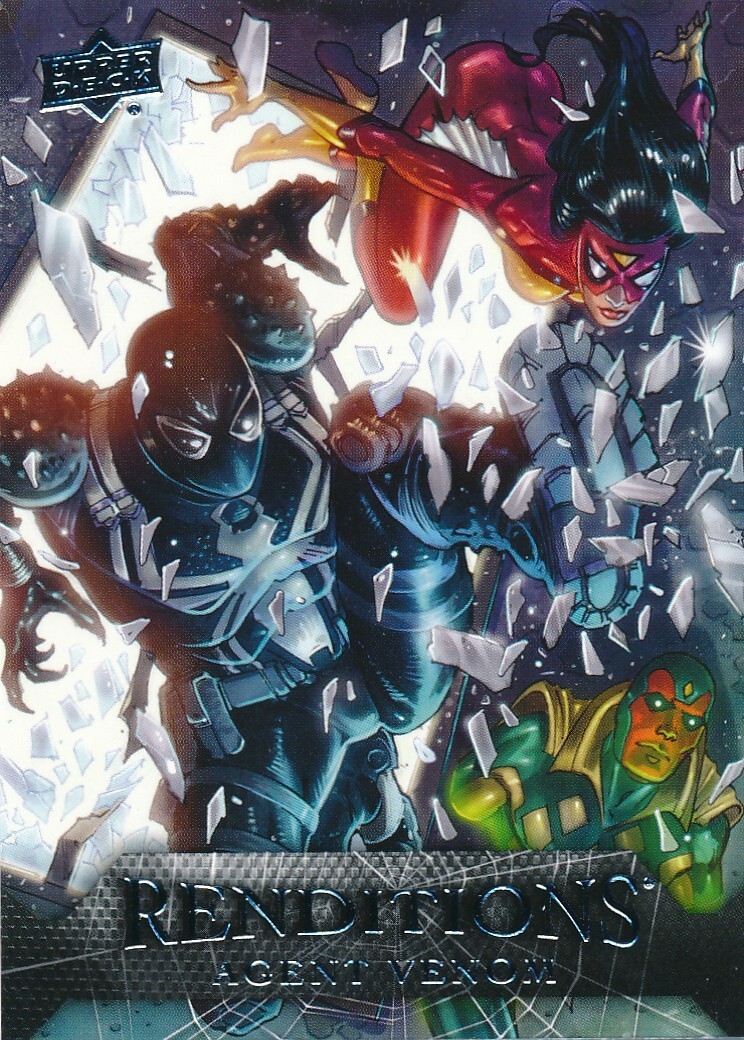 #86 AGENT VENOM 2024 Upper Deck Marvel Renditions Spider-Man SPIDER-WOMAN VISION