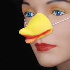 Animal Noses w/Elastic duck, mouse, cat, shark, Tiger, Dog, Rabbit