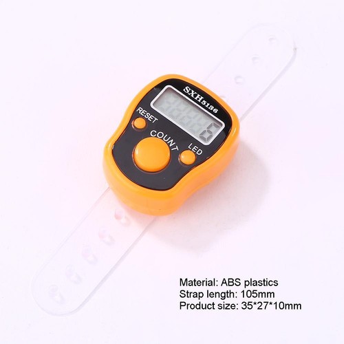 LCD Digital Display Mini Counter Accessories Buddha Pray Counter for Chant Sutra - Picture 6 of 10