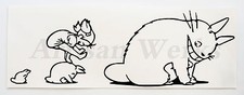 Ghibli My Neighbor Totoro decal sticker Chibi Chu Totoro anime Buy 2 Get 1 Bonus