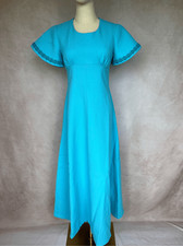 Vintage Mod 1960s Maxi Dress