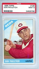 1966	Topps	Don	Pavletich	196	PSA 9	Reds	15180