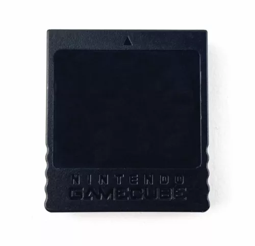 Nintendo OEM GameCube Memory Card 251 Blocks Black DOL-014 Tested & Works!