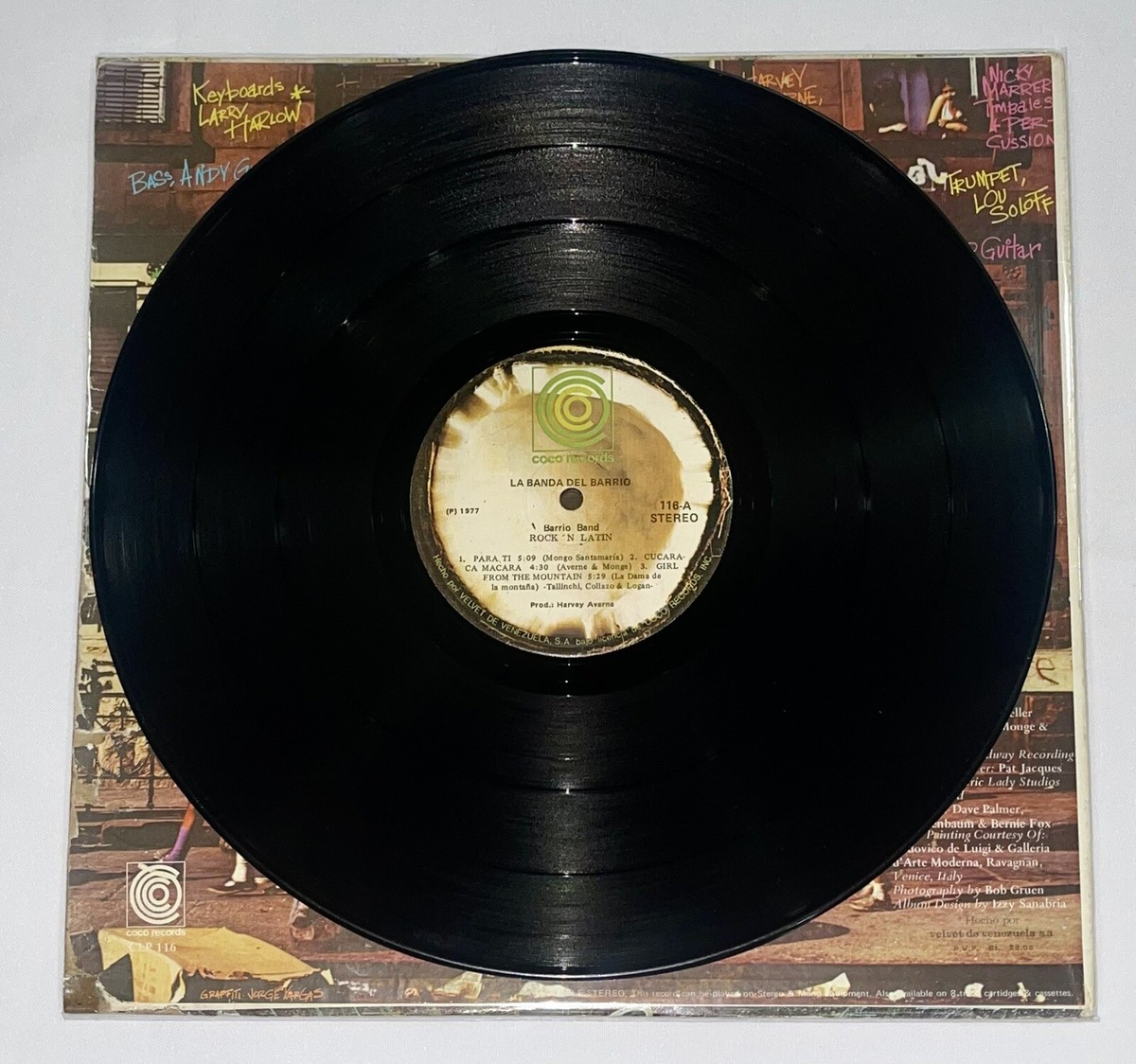 Harvey Averne - Barrio Band Rock,n Latin | eBay