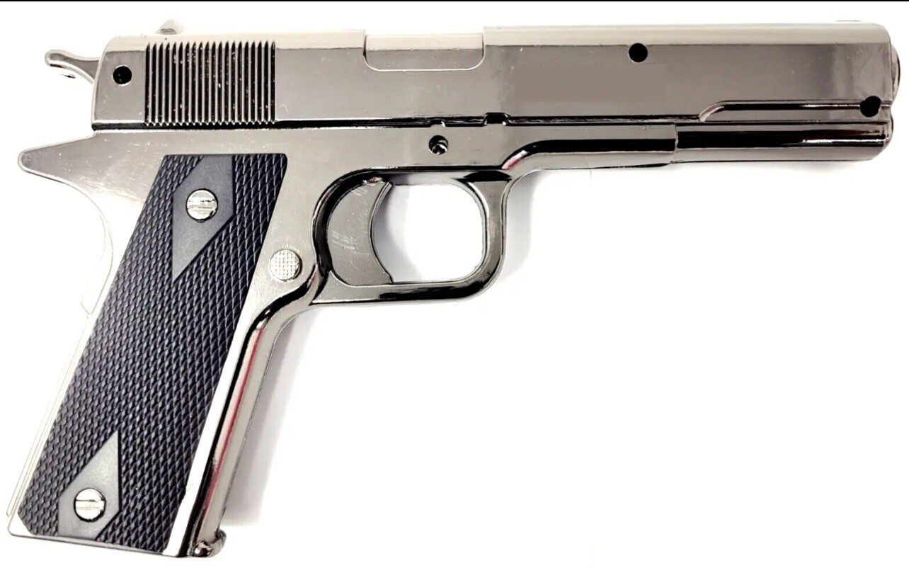  Style Pistol Shaped Jet Torch Flame Gun Lighter Refillable Butane Gas