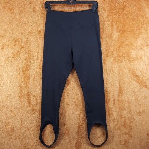 SAGE COLLECTIVE Leggings Womens Medium Black Pull On Stirrup Stretch