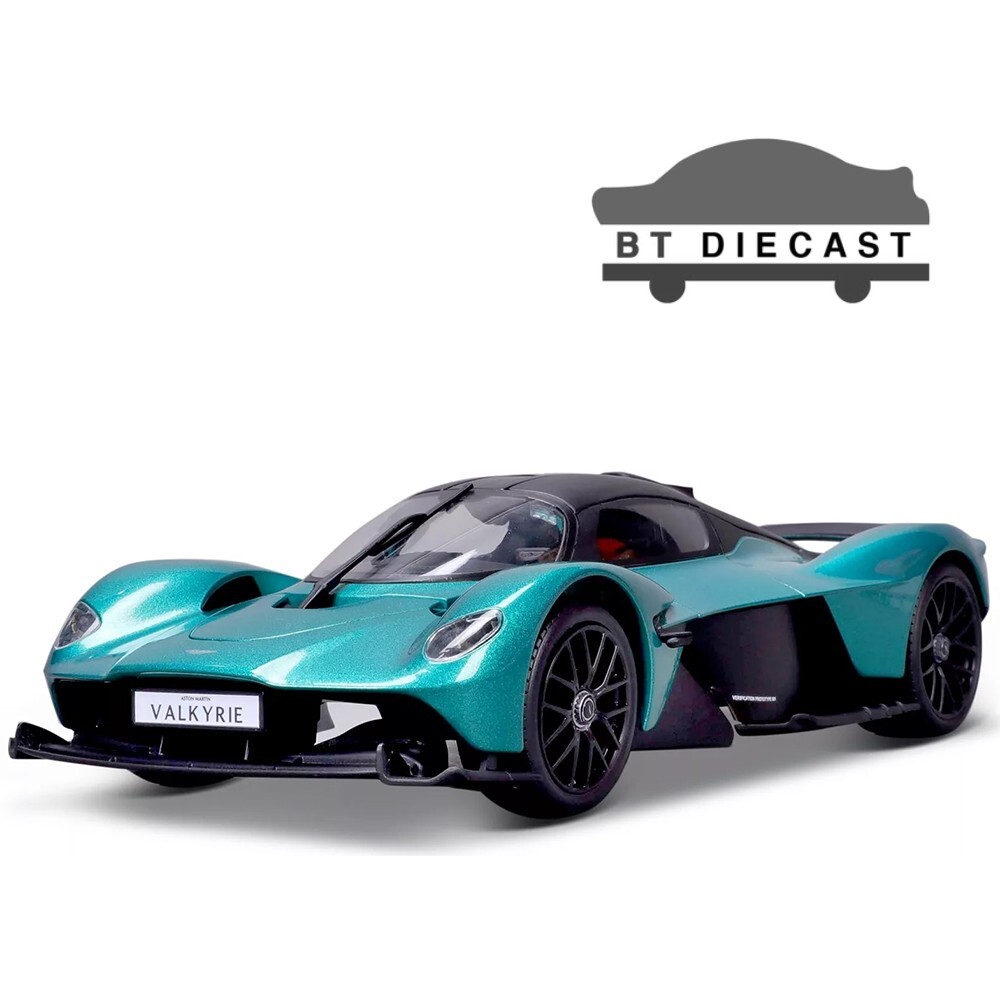 MAISTO SPECIAL EDITION ASTON MARTIN VALKYRIE 1/18 GREEN / MATTE