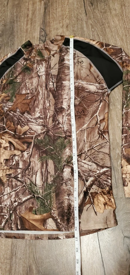 Redhead Womens Cold Gear Xtra Scent Control Mock Neck Base Layer Size Small - Image 4 of 4