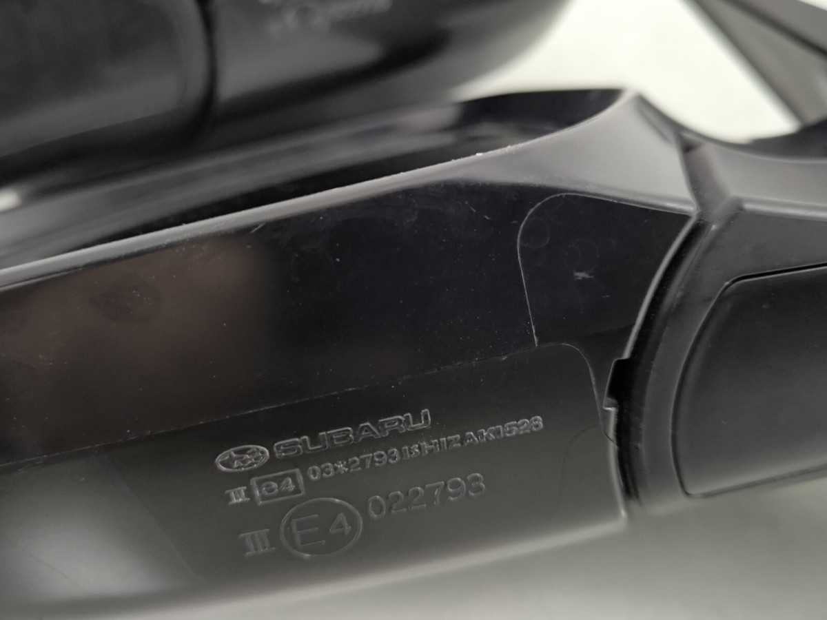 JDM Subaru Forester SH5 SH9 SHJ BLACK Power Folding Side Mirror