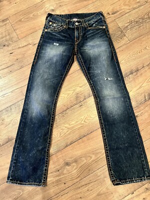 True Religion Billy Super T Jeans Sz 29 Blue Made in USA 99