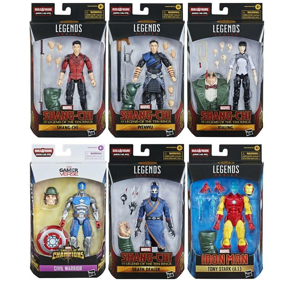 MARVEL LEGENDS SHANG CHI AND THE LEGEND OF THE TEN RINGS FIGURES 6
